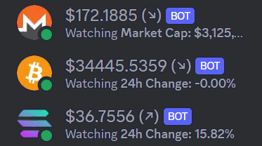 Screenshot of Pricebots